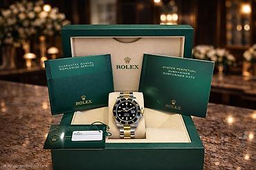 rolex submariner: Yeni, Qol saatı, Rolex, rəng - Qara — 1