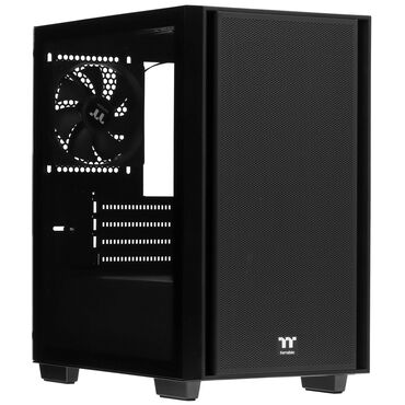 пк системник: ПК корпусу, Жаңы, Thermaltake, Micro-ATX, түсү - Кара