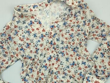 luźna bluzki z długim rękawem: Shirt, Stradivarius, S (EU 36), condition - Good