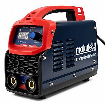 elektro svarka: №: 11700 Məhsulun adı: Metal qaynaq aparatı Makute MMA-200NEO 5000 W — 1