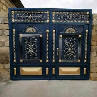 Həyət darvazaları: Istəyinizə uyğun demir Qapi ve darvazalar sifarişlə hazırlayıb — 2