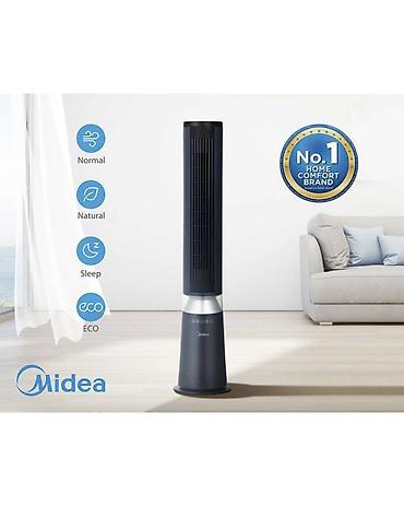 mix fold: Напольный вентилятор-колонна Midea FZ10-23 - Компактный вертикальный — 2