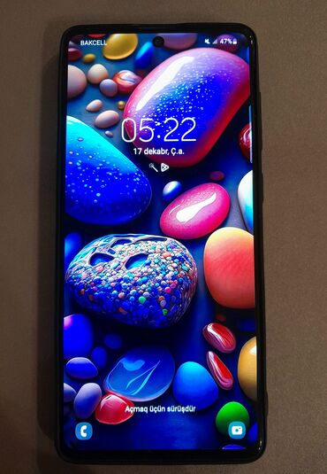 Samsung: Samsung Galaxy A71 5G, 128 GB, rəng - Gümüşü, Barmaq izi