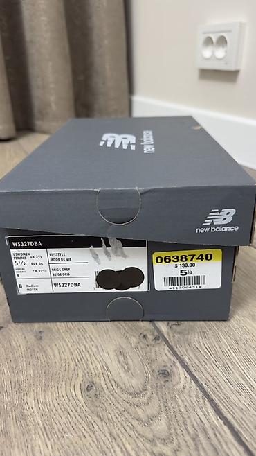 Женская обувь: Кроссовки, 35, 35.5, 36, New Balance, Новый, цвет - Бежевый, Самовывоз, Платная доставка — 3