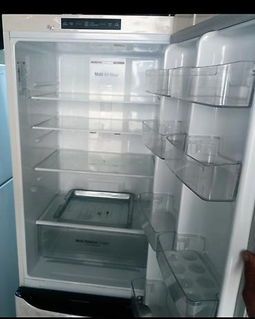 Elektronika: Samsung iki qapılı soyuducu (üstdən dondurucu), inox gövdə. Əsas — 3