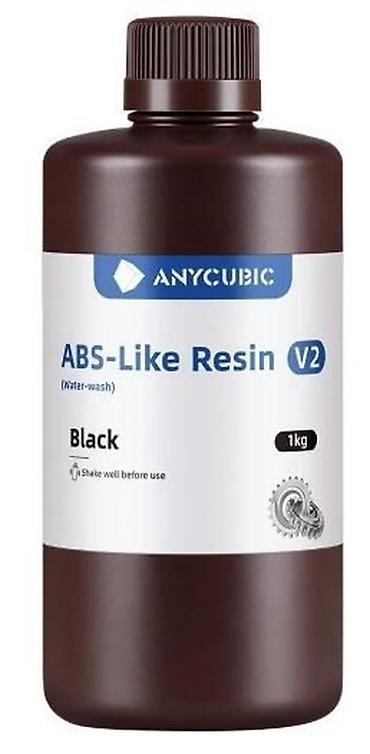 Təmir və tikinti: Anycubic ABS Like Water-Wash Reçine V2 – Qara, 1 kq Resin — 1