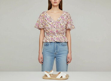 bluzki dopasowane eleganckie: Reserved, Women's blouse, size S