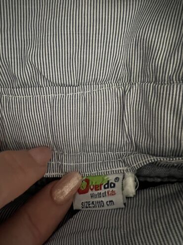 Cinslər və şalvarlar: Cins şalvar, Qız üçün, 5 - 6 yaş — 2