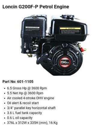 scream 1 sa prevodom na srpski: Engine new with 7-year warranty, unpacked. Plus 2 packs of Oil with