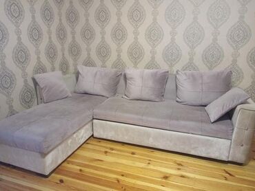 divan xırdalan: Угловой диван, Б/у, Раскладной, С подъемным механизмом, Нет доставки