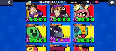 Digər: Brawl Stars hesabı – “Ken Kaneki” - Kupa: 24,570 (ən yüksək: 24,571) — 5
