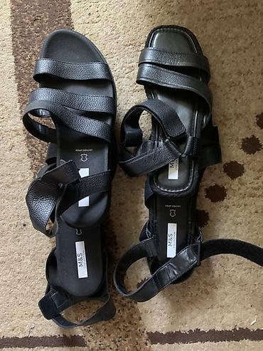 Эркектердин сандалийи, 41, 42, Marks & Spencer, Жаңы, түсү - Кара, Өзү алып кетүү — 1