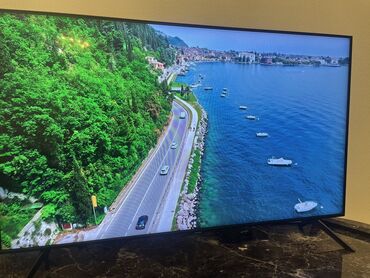 shivaki televizorlar qiymetleri: İşlənmiş Televizor Samsung QLED 55" 4K (3840x2160), Pulsuz çatdırılma, Ünvandan götürmə