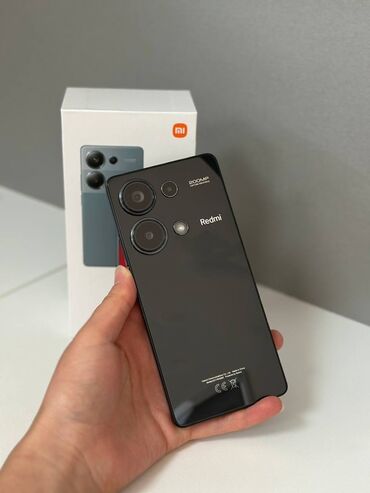 линза для телефона: Redmi, Redmi Note 12 Pro Plus, Жаңы, 256 ГБ, түсү - Кара, 2 SIM