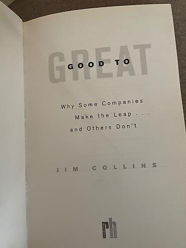 Спорт и хобби: Məhsul: Kitab – “Good to Great: Why Some Companies Make the Leap… and — 2
