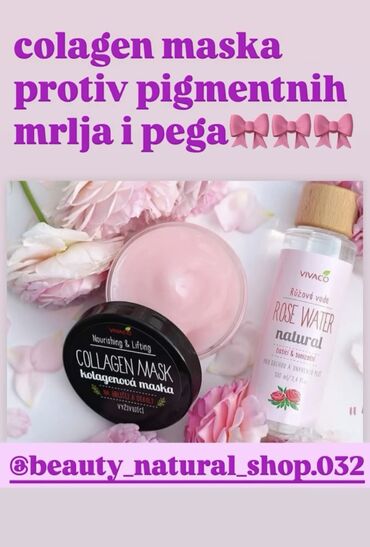 kozne gleznjace: 💧 VIVACO Kolagen maska Za uklanjanje fleka i pigmentnih mrlja Cena