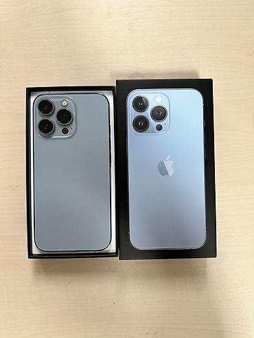 IPhone 13 Pro, цвет Sierra Blue (голубой). Комплект: смартфон в