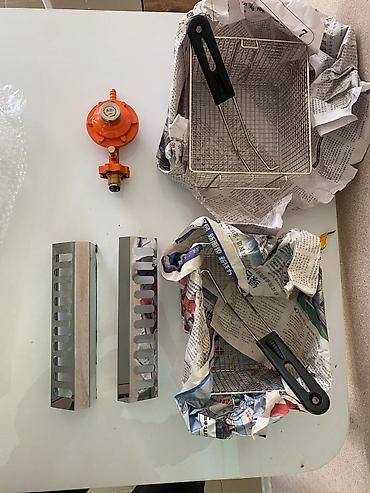 плитку: Новые газовые фритюрницы Объём - 12л * 2 Материал - нержавеющая сталь — 2