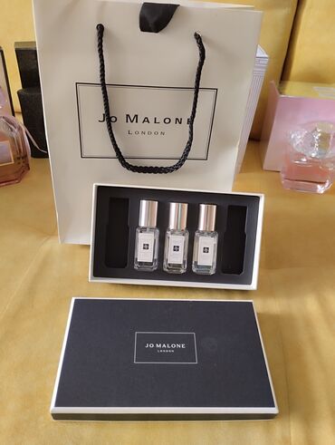 Парфюмерия: Jo Malone оригинал, ослаись 3 штуки 1 штука-1500 сом Оригинал 100%