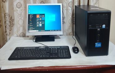 Masaüstü kompüterlər və iş stansiyaları: Komputer ddr2🖥️ Ìslekdir🖱️ problemsiz. Windows. 10.pro yaddas Hdd