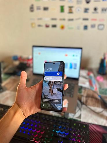 xiaomi redmi note 11s: Xiaomi 128 GB, rəng - Qara, 
 Barmaq izi, Face ID, İki sim kartlı — 4