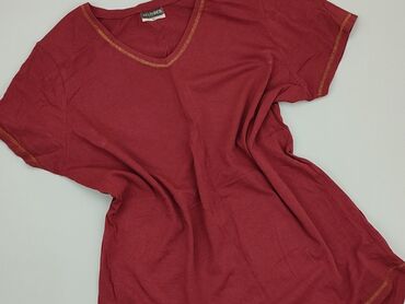 skórzane bordowa spódnice: T-shirt, Beloved, XL, stan - Dobry