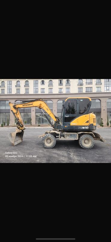 Экскаваторы: Экскаватор, Hyundai, 2017 г., Колесный