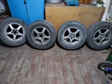 диски на нексию r14: Дөңгөлөктөр монтажда 215 / 70 / R 15, Жай, Колдонулган, Комплект, Жеңил унаалар, Куйма, тешиктери - 5