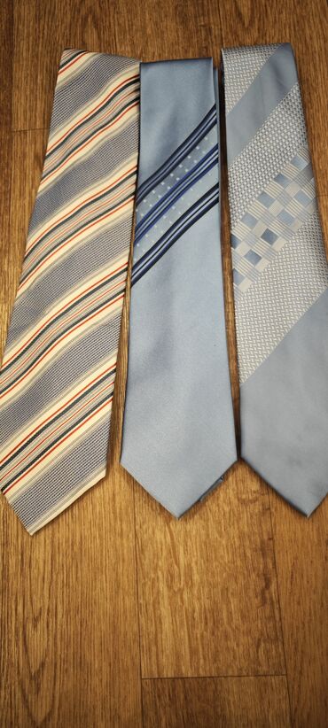 Галстуки, запонки: Галстуки мужские, новые. - Классические однотонные сатиновые — 18