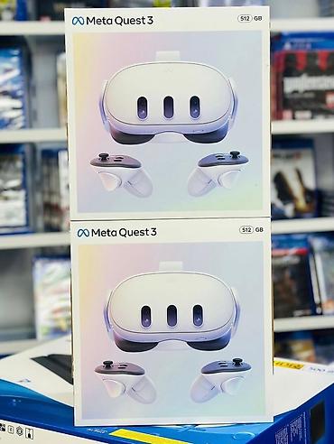 meta quest 3 512: Meta Quest 3 – 512 GB - Nəsil: Meta-nın ən yeni müstəqil VR/AR — 1