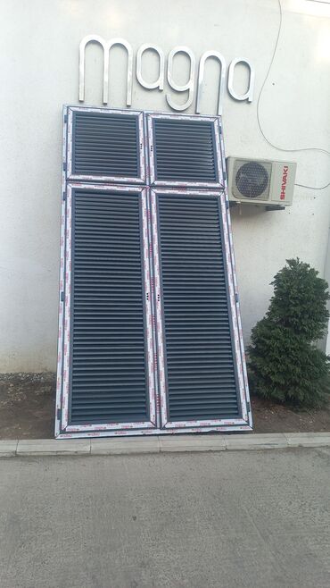 Dolablar: Mənfəz li̇ şkaflar. Kondi̇si̇oner ve kombi̇leri̇n kabağina plasti̇k — 11