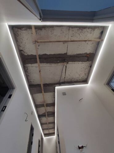 Натяжной потолок: Натяжной потолок Глянцевое, Матовое, 3D потолки Бесплатный замер, Гарантия, Монтаж — 28