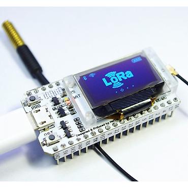 Modemlər və şəbəkə avadanlıqları: Kateqoriya: Simsiz Əlaqə Qiymət: 79 ESP-32 LoRa 433 MHz Ekranlı — 2