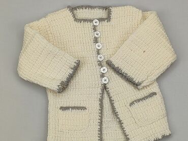sukienka sweterkowa beżowa: Cardigan, 3-6 months, condition - Very good