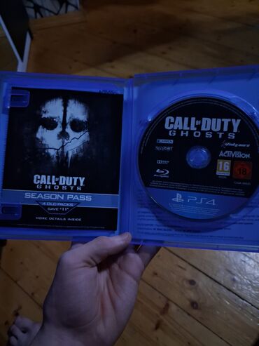 xbox disk: PS4 oyun diski: Call of Duty: Ghosts (Blu-ray) Xüsusiyyətlər: -