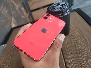 Apple iPhone: IPhone 12 mini, Б/у, 64 ГБ, Красный, Чехол, Кабель, 74 % — 2