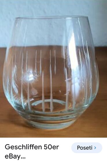 Čaše: Case kristal,rucna gravura. za zestoko pice 1950g+. Case komada 6 u — 4
