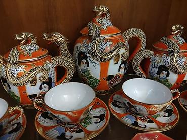 qedimi caydan: Çay dəsti — 2