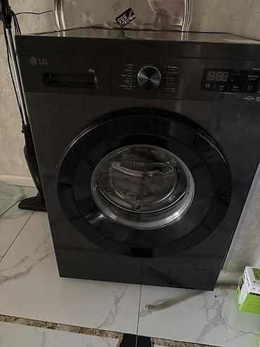 savet masini: Paltaryuyan maşın LG, 8 kq, İşlənmiş, Avtomat, Qurutmasız, Kredit yoxdur, Ünvandan götürmə — 4