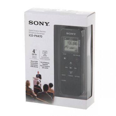 iPod и MP3-плееры в Кыргызстан: Диктофон Sony ICD-PX470 в отличном состоянии из Америкиколичество