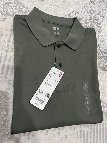 куртки поло: Мужская футболка, L, Uniqlo, Новый — 4