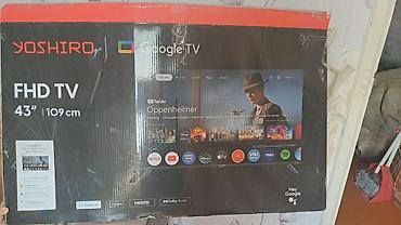 тв бокс в баку: Yoshiro 43" (109 sm) FHD Google TV Xüsusiyyətlər: - Ekran: 43 düym — 1