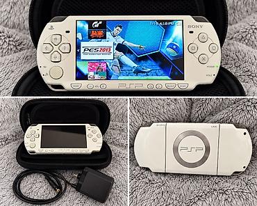 soyuducular ucuz: Sony PSP-3000, ağ rəng (UMD sürücülü, PSP loqolu arxa qapaq). Portativ — 1