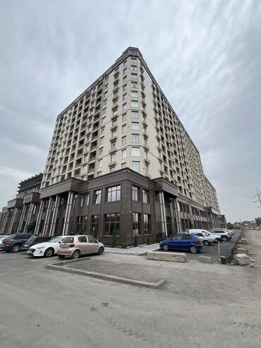 квартира бот сад: 1 бөлмө, 53 кв. м, Элитка, 5 кабат, Евроремонт