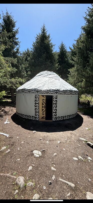 кыргызстан желек: Боз үйлөр сатылат, Каркасы Металл, 45 баш, Диаметри 5 метр