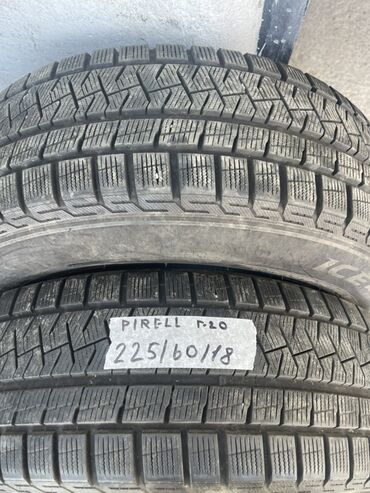 летняя резина r18: Шины 225 / 60 / R 18, Зима, Б/у, Пара, Легковые, Pirelli