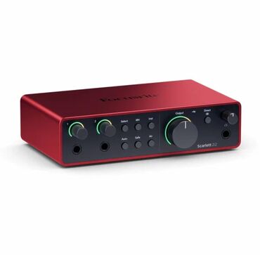 Другие музыкальные инструменты: Focusrite Scarlett 2i2 4th Gen – Звуковая карта 4 го поколения,Карта