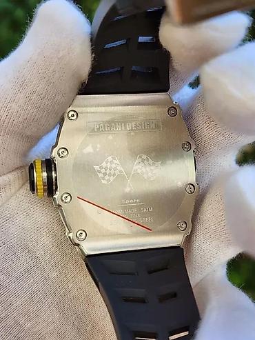 Ručni satovi: Pagani Design PD-1738 -Crna/Black- Richard Mille Homage — 12