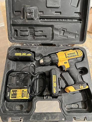 dewalt d2095: Orginal Dewalt 18V XR Li-Ion akkumulyatorlu matkap/şurupburğu dəsti - — 1