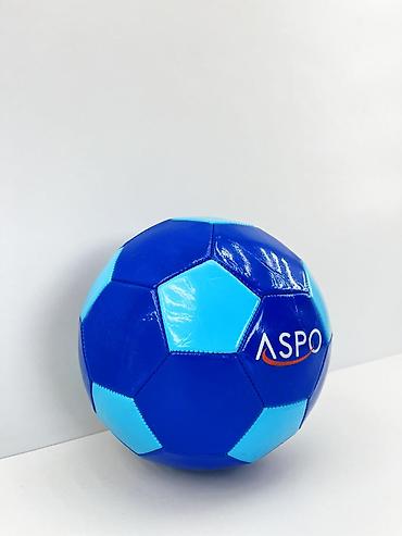 Toplar: №: 8612 Məhsulun adı: Futbol topu Aspo, mavi/göy, ölçü 5 Brend: Aspo — 2